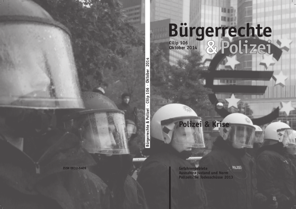 106 (Oktober 2014) Polizei und Krise