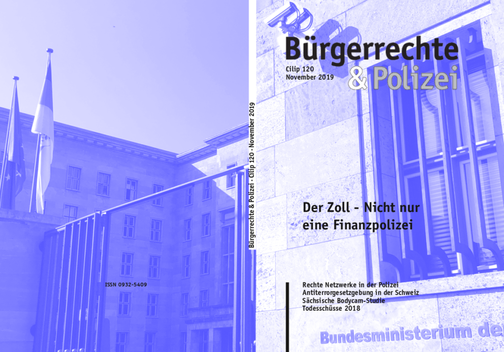 120 (November 2019) Der Zoll – nicht nur eine Finanzpolizei