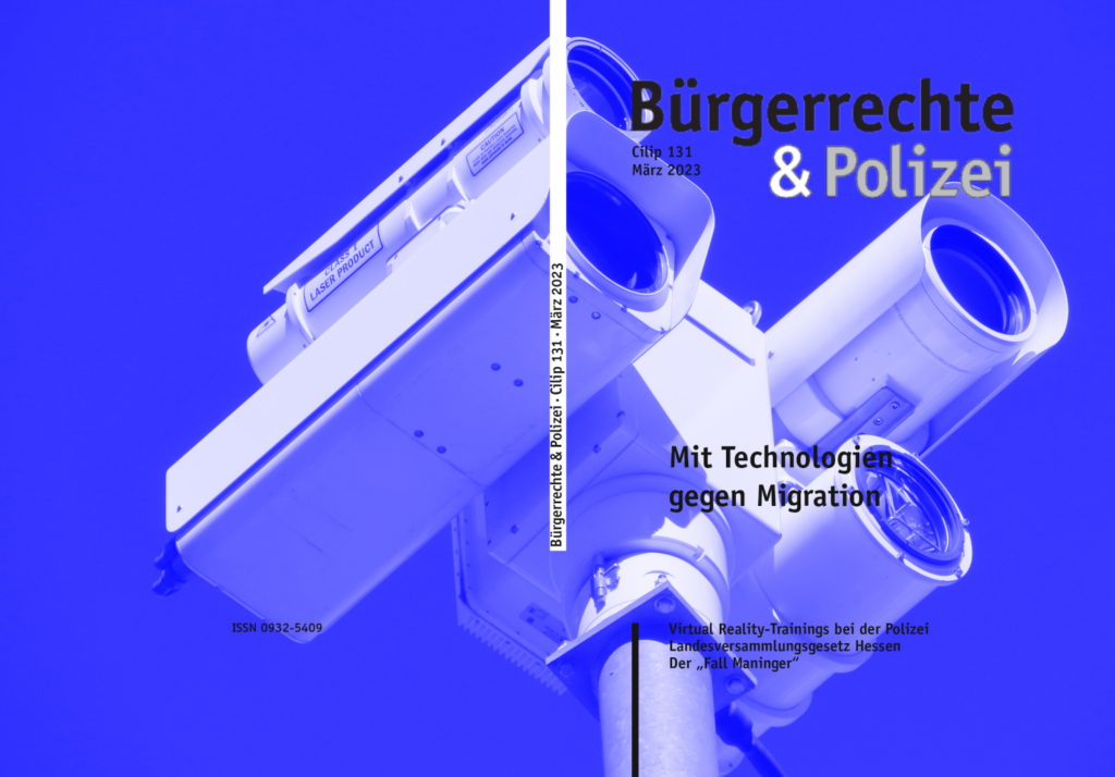 131 (März 2023) Mit Technologien gegen Migration